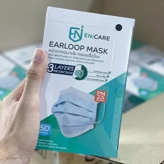 [กัน PM2.5] ENiCARE Essential Mask 50/Box หน้ากากอนามัย 50ชิ้น แมสผลิตในไทย