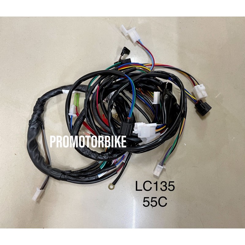YAMAHA LC135 ใหม่ 55C 5SPEED CLUTCH FULL SET WIRING BODY SET WIRING HARNESS WIRING ASSY