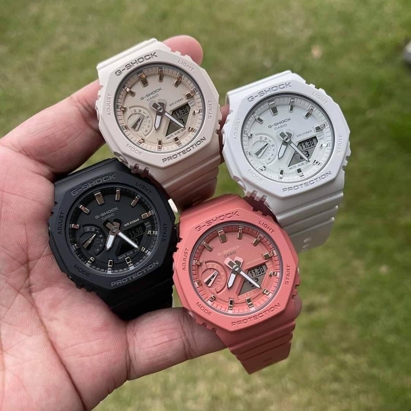 G-SHOCK mini นาฬิกาผู้หญิง GMA-S2100 | GMA-S2100-1A | GMA-S2100-4A | GMA-S2100-4A2 | GMA-S2100-7A