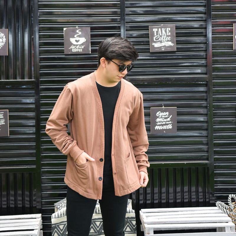 CARDIGAN ผู้ชาย LONG-SLEEVED