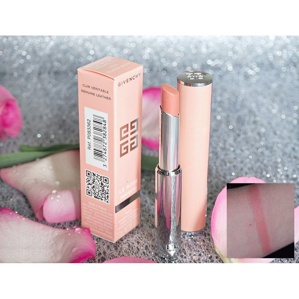 GIVENCHY Le Rose Perfecto Beautifying Lip Balm 101 Glazed Beige