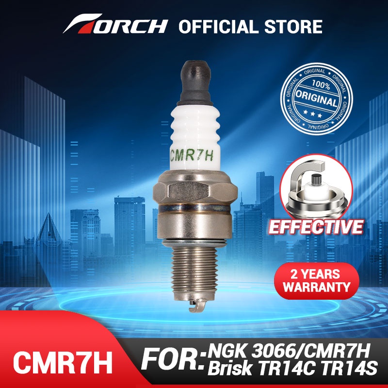 หัวเทียน CMR7H แบบเปลี่ยน สําหรับ NGK 3066 CMR7H Champion 965 RZ7C RZ7CT10 Brisk TR14C TR14S Autolit
