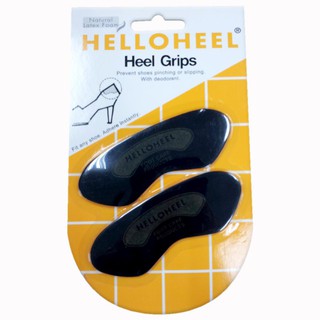 ผลิตภัณฑ์เกี่ยวกับเท้า แผ่นกันรองเท้ากัด HELLOHEEL G2-4 สีดำ ของใช้ส่วนตัว ของใช้ภายในบ้าน HEEL GRIPS HELLOHEEL G2-4 BLA