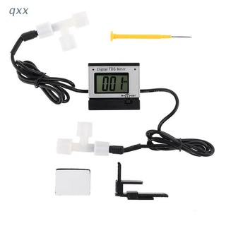 Qx เครื่องวัดระดับคุณภาพน้ํา Tds มิเตอร์  0-1999PPM ดิจิทัล 1 มก. / L Ppm + /-2%