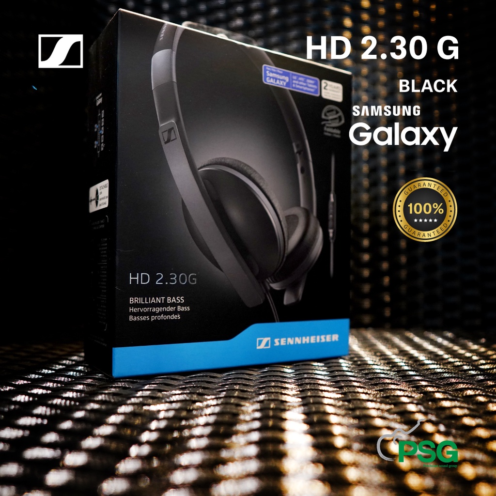 SENNHEISER HEADPHONE HD 2.30G Black ( สีดำ ) | Shopee Thailand