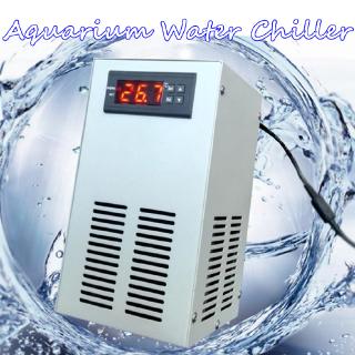 เครื่องทําความเย็น AC 110-240V หน้าจอ LCD 35 ลิตร 70W สําหรับตู้ปลา กุ้ง