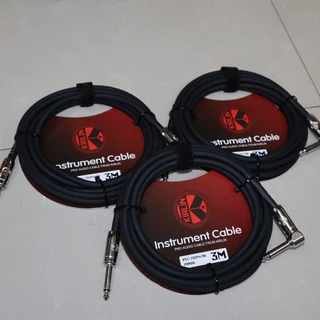 [ส่วนลด-📸] สายแจ็ค Kirlin รุ่น IPCC-202PN/ IPVC-242 /IP-242 ขนาด 3 / 6 เมตร รับสัญญานได้ดี ลดเสียงจี่ เสียงฮัม สายสัญญาณ