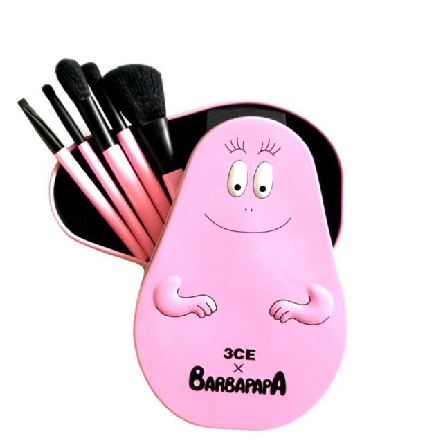 3CE BARBAPAPA ชุดแปรงแต่งหน้า