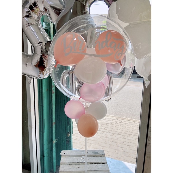 ลูกโป่ง (BOBO)🎈ไม่รวมข้อความและก้านซื้อแยกกดสั่งแยก(ในรูปมีรายละเอียดแจ้ง)