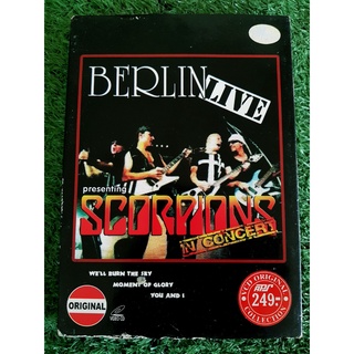 DVD คอนเสิร์ต Scorpions Berlin Live Scorpions IN CONCERT (Berlin Live presenting Scorpions)