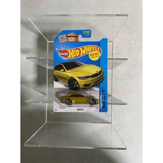 Hot wheels BMW M4 2015 HW CITY STREET POWER 24 OF 250 (Yellow) แพคUS