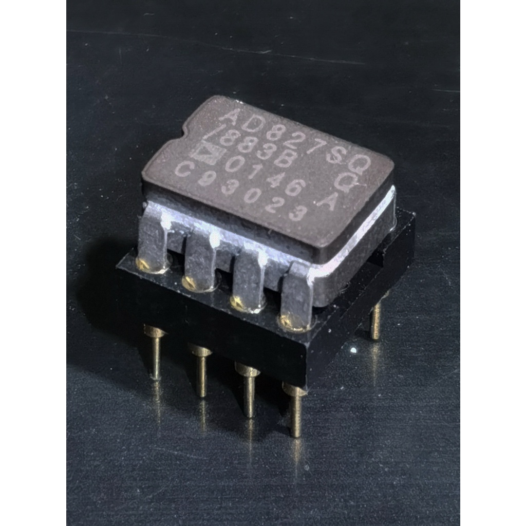 Dual OP-AMP ออปแอมป์ AD827SQ883B ตัวถังเซรามิค ผลิตที่ Philippines ของ ...