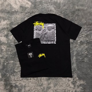 Stussy ELATION เสื้อยืดเสื้อกระจกคุณภาพสูง