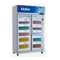ตู้แช่เย็น ตู้เเช่เครื่องดื่ม 2 ประตู Haier สีขาว 763L/ 27Q ประหยัดไฟ No.5 รหัส TD0038030 รุ่น SC-1400PCS2-LS V4