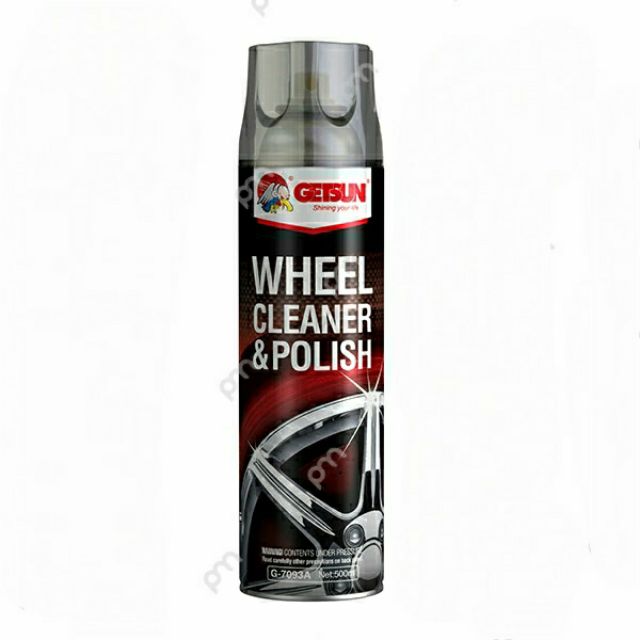 (รุ่นใหม่) Wheel Cleaner & Polish สเปรย์ทำความสะอาดล้อแม็กซ์ และพื้นผิวโลหะ (ล้อแม็กซ์ โครเมี่ยม อัลลอยล์) ราคา ถูกที่สุด ดีลบีเคเค แกลเลอรีภาพที่ 7