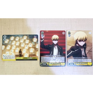 แท้ 97% Weiss Schwarz Card Gilgamesh Fate/Stay Night Heaven feel by Bushiroad Japan