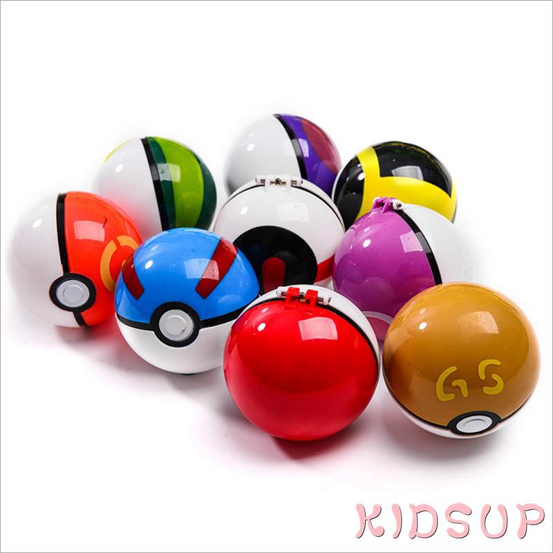 rs ลูกบอลโปเกบอล พร้อมตุ๊กตาโปเกมอน แบบป็อปอัป ขนาด 7 ซม. ของเล่นสำหรับเด็ก