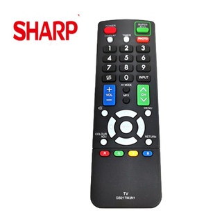 Sharp TV/LED/LCD รีโมตคอนโทรล ของแท้ (GB217WJN1) (ส่งจากคลังสินค้าต่างประเทศภายใน 2-3 วัน)