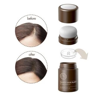 THE FACE SHOP QUICK HAIR PUFF 02 DARK BROWN