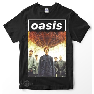 เสื้อยืดผ้าฝ้ายOasis 2 Dont Look band เสื้อยืด Back In Anger Premium oasis radiohead creep เสื้อยืด band band วินเทจL XL