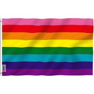 Anley Original ธงสีรุ้ง 8 ลาย - ธง LGBT