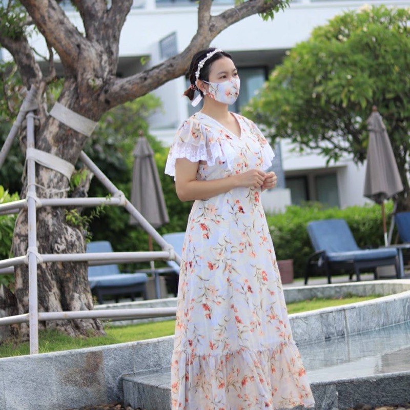 Darin dress 402 ชุดคลุมท้องและชุดให้นม