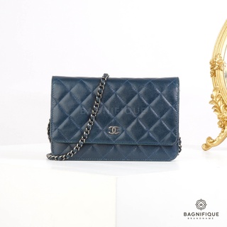 CHANEL WOC NAVY CAVIAR