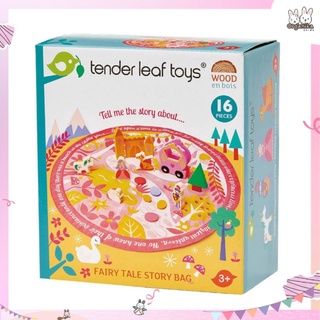 ชุดของเล่นไม้เทพนิยายสีชมพูพร้อมกระเป๋าแบรนด์ Tender Leaf Toys รุ่น Fairy Tale Story Bag