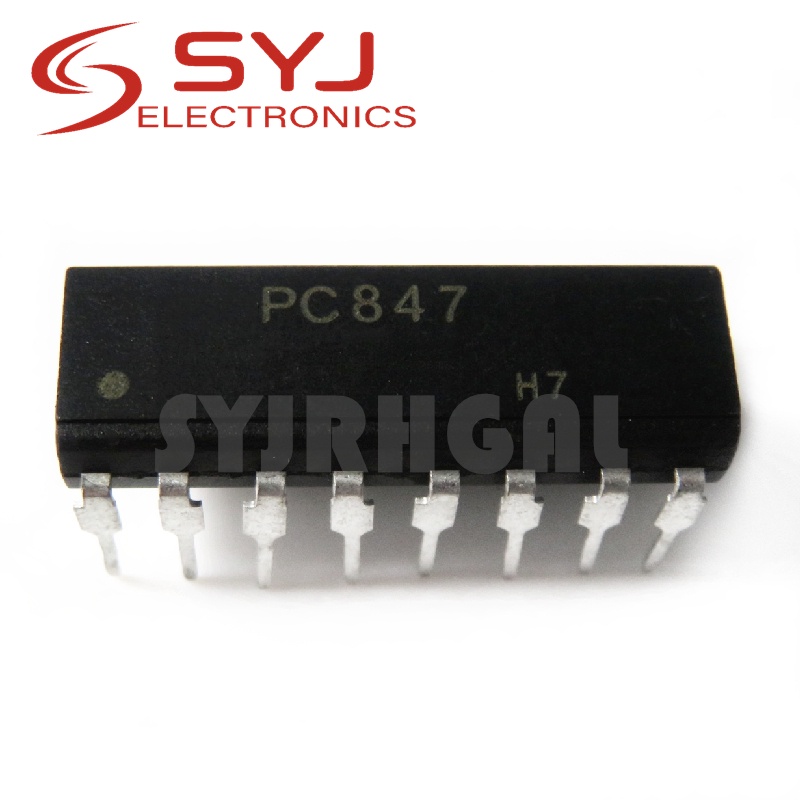 10 ชิ ้ น PC847 847 LTV847 LTV-847 DIP-16 SMD-16 ในสต ็ อก