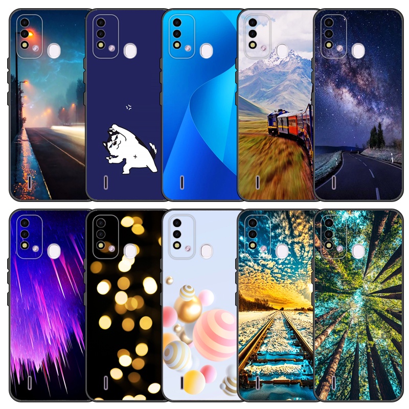 ITEL Vision 2S ITEL P37 P651L พิมพ์กรณีการ์ตูนปกหลังสําหรับ ITEL Vision 2S ITEL P37 P651L ซิลิโคนนุ่