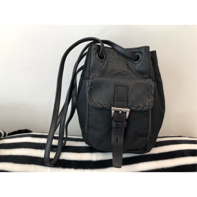 Used!! กระเป๋า Prada Milano ทรงขนมจีบ ของแท้ 💯%