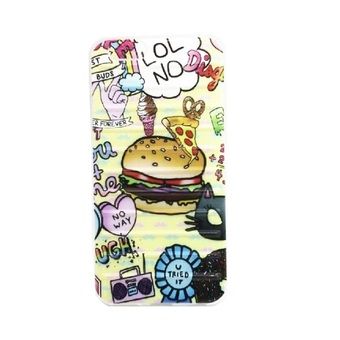 V-TECH เคส ทีพียูแบบนูนเพ้นลาย Model : Burger For IPhone 6 /6S '4.7