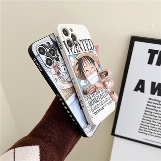 Cute Side Anime Pattern Phone Case for Oppo Find X3 Pro F7 F9 A7X A37 A71 A59 A57 A39 F1S A83 A1 A79 F5 A73 A5 A3S A12E A7 A5S A12 A11K F11 Pro A91 A92S Realme X K3 K5 C2 C2S A1K Fashion Cartoon Straw Hat Luffy Soft TPU Protective Cover