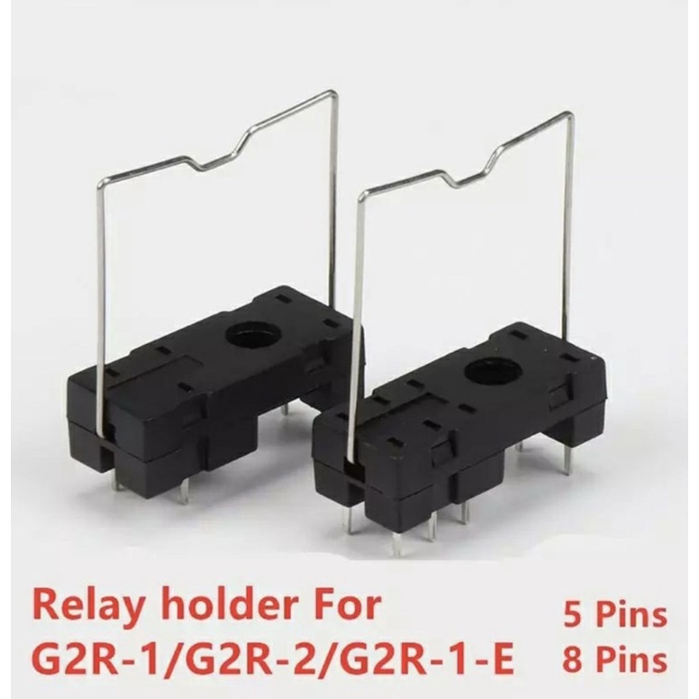 PCB ซ็อกเก็ต14F-2Z-A2สำหรับ G2R-1 G2R-2 G2R-1-E RT424024 HF115F 5PIN หรือ8PIN Relay Socket