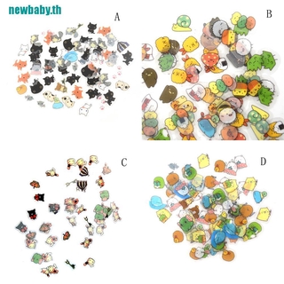 【NEWBABY】80 ชิ้น / ล็อต ถุงกระดาษสติกเกอร์ ขนาดเล็ก น่ารัก DIY สติกเกอร์ตกแต่งไดอารี่