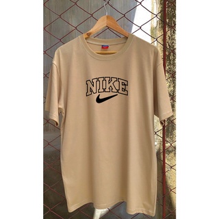 เสื้อเชิ้ต Nike   พร้อมส่ง เสื้อยืด   สไตล์เกาหลี เสื้อยืดผ้า Cotton 100% ไม่หด ไม่ย้วย