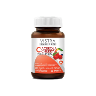 VISTRA IMU-PRO C Acerola Cherry 2000 Plus (Bot-30 Tabs)