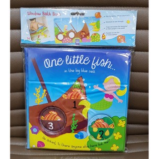 One little fish bath bookหนังสือเอาไว้เล่นตอนอาบน้ำ