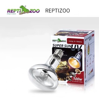 ReptiZoo SuperSun หลอดไฟUVA +UVB สำหรับกลางวัน_