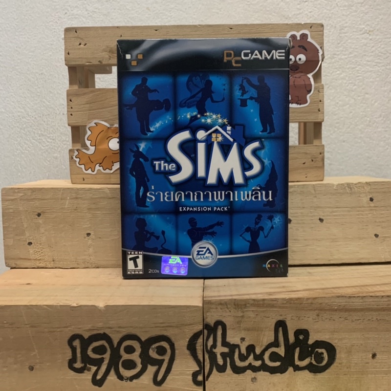 The sims1 แผ่นเกม Pc ของแท้ มือ 2 the sims1
