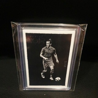 การ์ดสะสมฟุตบอล Panini noir Gareth bale /75