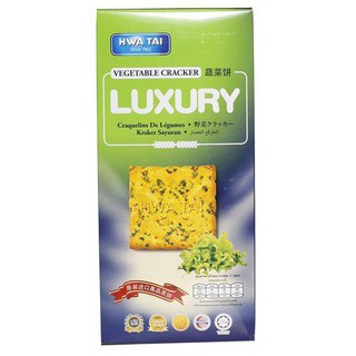 Luxury Vegetable Crackers 148g  ลักชัวรีแครกเกอร์ผัก 148 กรัม