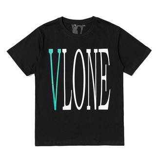 VLONE  Fashion printed cotton unisex T-shirt short sleeve