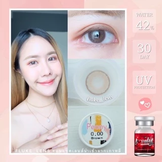คอนแทคเลนส์ (มินิ) ตาหวาน 💖 Peony gray brown 💖 สีนวลละมุน Lovelyplus ใส่แล้วหวานธรรมชาติ ไม่หลอกตา เลนส์เกาหลีแท้ 🇰🇷