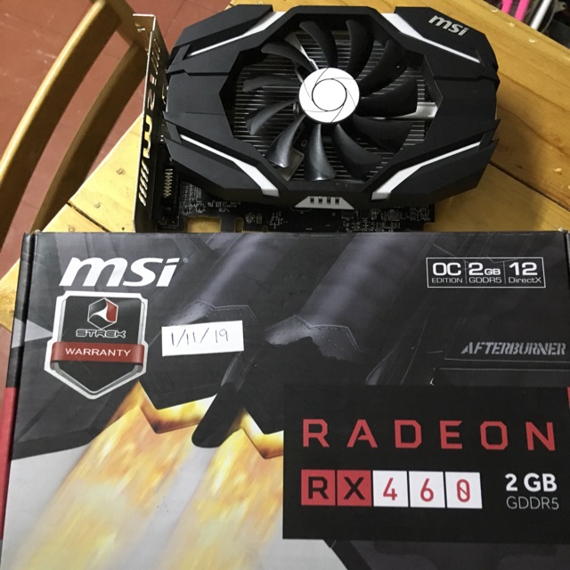 MSI RX460 2GB