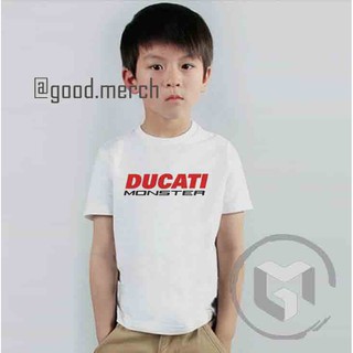 เสื้อยืด ลาย Ducati MONSTER สําหรับเด็ก