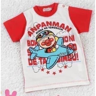 🌟#เสื้อยืด ANPANMAN ลายเครื่องบิน✨✨✨ #งานป้ายmikiumkee