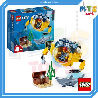 **MTS Toys**Lego 60263 City : Ocean Mini-Submarine เลโก้แท้