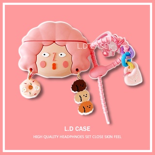 🚀จัดส่งภายใน24ชั่วโมง🚚เคส Airpod 3 สาว แฟชั่น วัสดุ ซิลิโคนนิ่ม Case Airpod pro4 Airpod 1 gen2 soft case