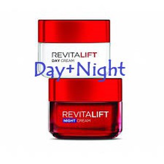 ลอรีอัล ปารีส รีไวทัลลิฟท์ เดย์ครีม ครีมลดริ้วรอย 50มล. + ไนท์ครีม 50มล. (Revitalift, ครีมบำรุงผิวหน้า, ดูแลผิว)